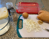 Foto del paso 1 de la receta: Pastel de pollo gratinado