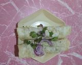 A picture of step 3 of Black chana kabab and paratha.