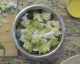 A picture of step 2 of Butter romanesco cauliflower with roasted macadamia 🥦.