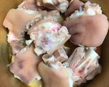 A picture of step 1 of Chinese-Style Braised Pork Hock.