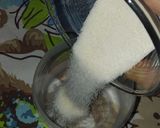 Foto del paso 3 de la receta: Panna cotta a base de menta a acompañado de un coulis de jamaica