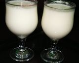 A picture of step 2 of Namkeen lassi😊.