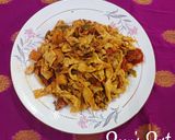 A picture of step 4 of Mixed Vegetable Fettuccine.