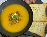 A picture of step 4 of Butternut Squash Hearty Soup.