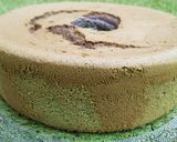 Foto langkah ke 9 dari resep Chiffon Talas Ungu.