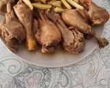 Foto del paso 1 de la receta: Muslos de pollo certificado al ajillo tm6 con patatas airfryer