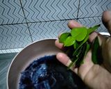 Foto langkah ke 2 dari resep Bika Ambon Bunga Telang.