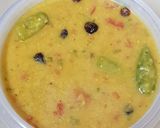 A picture of step 5 of Daal moong masoor.