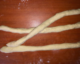 A picture of step 9 of Challa bread.