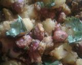 आलू और पालक सब्जी (Aloo and Palak sabji recipe in hindi) रेसिपी चरण 4 फोटो