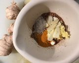 A picture of step 1 of Goan-style Fish Curry.
