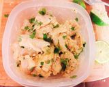 A picture of step 2 of Crispy Fried Amritsari Fish.
