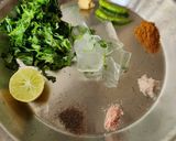 A picture of step 2 of Aloe Vera Coriander Tangy Detox Juice.