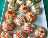 Foto del paso 2 de la receta: Relleno de crema de jamón para tarteleta salada