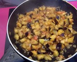 Foto del paso 5 de la receta: Timbal de berenjena agridulce con huevo