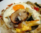 Foto del paso 1 de la receta: Arroz con Vegetales Salteados con Huevos Fritos