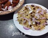 A picture of step 3 of Fried Fish Masala Rice.