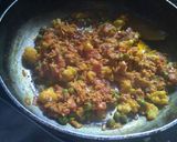 A picture of step 4 of Haldi ki sabzi.