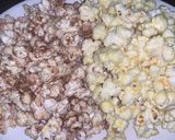 Hình bước làm 2 của món Bắp rang (vị bơ và milo)