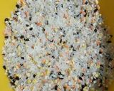A picture of step 2 of Urad dal khichdi.