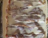 Tejszínes sajtos csirkemell baconnel gombával recept fázis 3 fotója