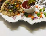 A picture of step 4 of Healthy Stuffed Uttapum!.