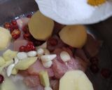 A picture of step 4 of Chicken shami kabab.