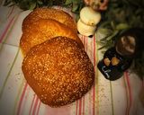 صورة لخطوة 9 من وصفة عيش بالحليب 🍶🥖🍞