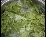 A picture of step 1 of Palak Veg Kebab.