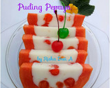 Foto langkah ke 6 dari resep Puding Pepaya.