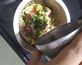 A picture of step 4 of Alu muri shilong(meghalaya street food).