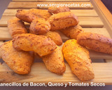 Foto del paso 3 de la receta: Panecillos de bacon, queso y tomates secos