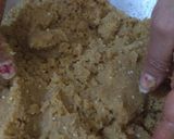 A picture of step 4 of Churma katt (Churma Barfi).