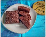 Foto langkah ke 4 dari resep Brownies Kukus Oat.