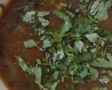 A picture of step 4 of Dal fry.