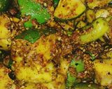 A picture of step 8 of Keri ka achar.