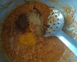 A picture of step 9 of Paneer Pasanda.