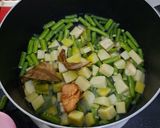 Foto langkah ke 2 dari resep Sayur Lodeh Tahu Fibercreme.