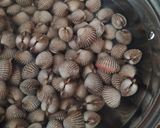 Foto langkah ke 1 dari resep Kerang darah tumis pedas.