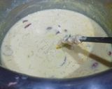 A picture of step 6 of Kesar Rabdi Kheer.