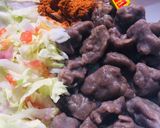 A picture of step 1 of Hausa Dan wake.