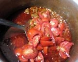A picture of step 2 of Beetroot qeema Chuqandar qeema.