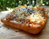 รูปขั้นตอนการทำที่ 2 ของ Chickpea Butter Coco🥥 Toast 🍞 ขนมปังมะพร้าวเนยถั่วลูกไก่🐣