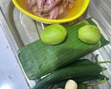 Foto langkah ke 1 dari resep Cumi Asin Tempe Sambal Ijo.