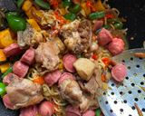 A picture of step 11 of Stir fry noodles 🍜 😋.