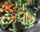 Foto langkah ke 2 dari resep Tumis Buncis dan Wortel.