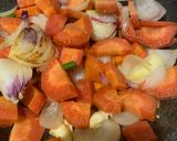 A picture of step 2 of Cheesy Carrot Salad.