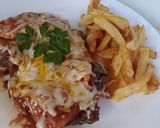 Foto del paso 10 de la receta: Saltinboca de vedella amb formatge i patatas fregides