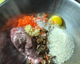 A picture of step 2 of Stuffed Bell Peppers with Tomato Sauce.