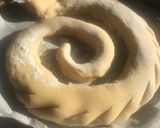 Foto del paso 6 de la receta Casca de Reis de mazapán. Roscón de Reyes, típico de Gandía y La Safor (Valencia) 🐲